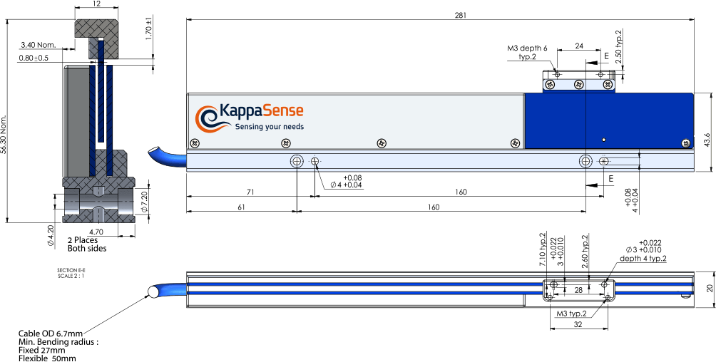 wireless linear encoders specifications